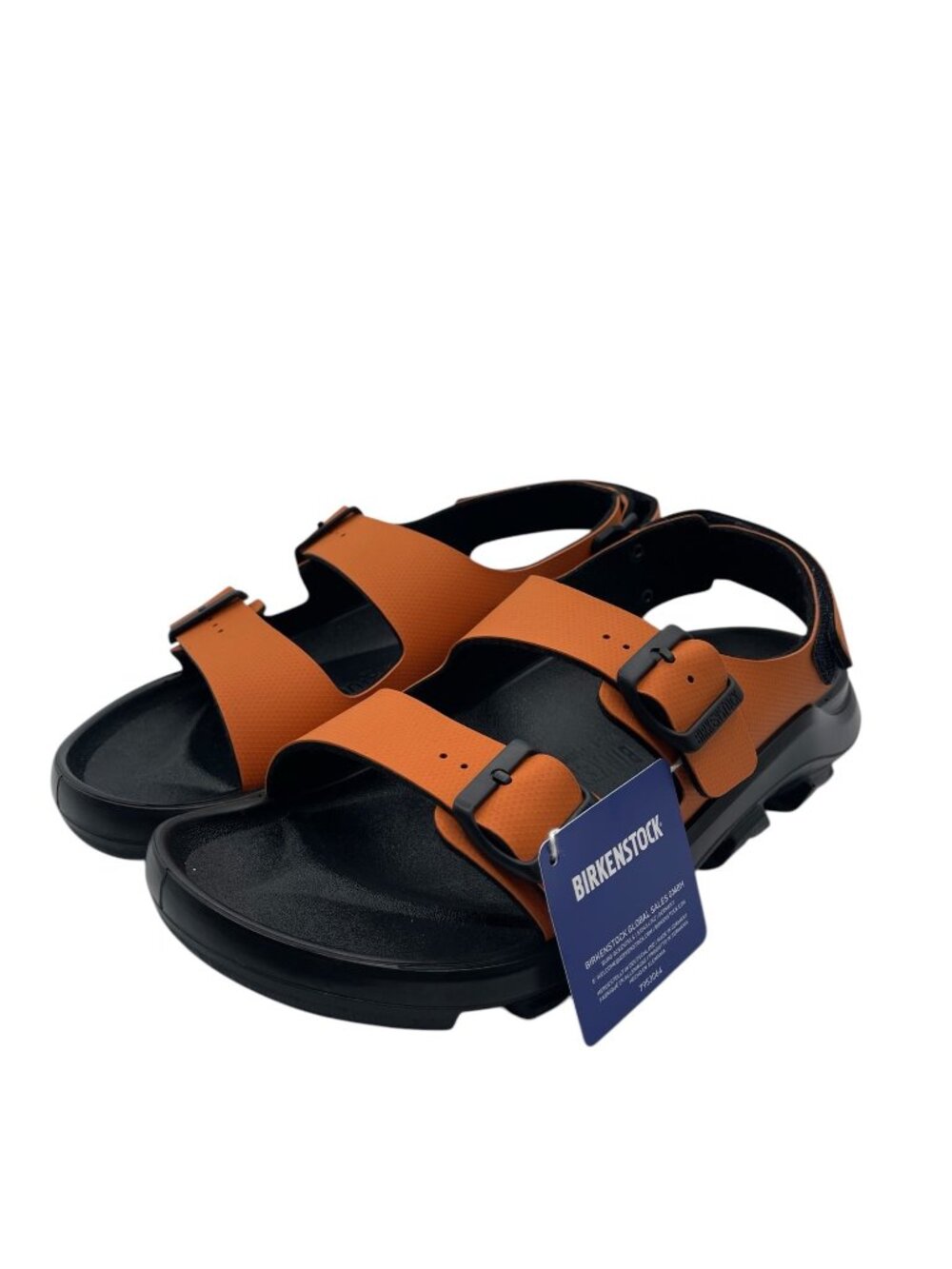 BIRKENSTOCK MOGAMI TERRA Sandals Burnt Orange New Men’s SZ 8 - Women’s SZ 10 - Picture 4 of 8